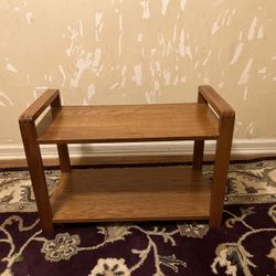 Wooden Side Table - Solid Oak