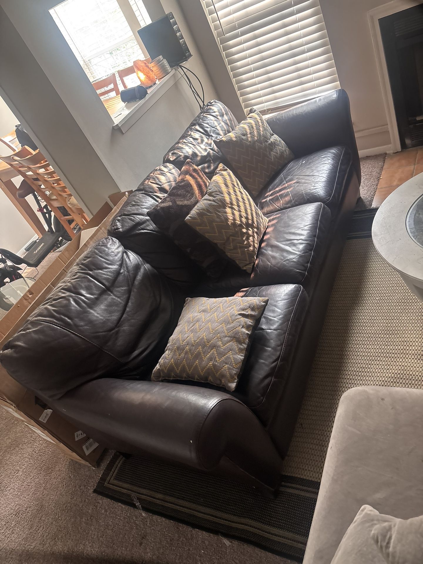 Couch W/ Queen Pull Out Bed