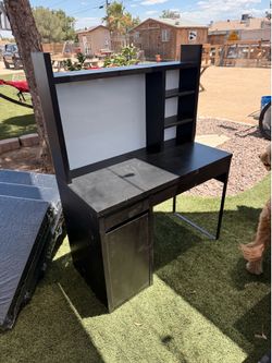 IKEA MICKE Desk with High Add-on Unit