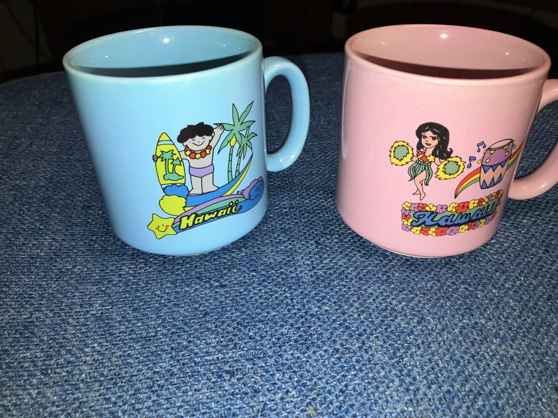 Set of 3 Hawaii Mugs