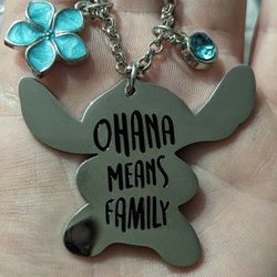 New $3 For One $5 For 2 Stitch Friendship Necklaces Lilo And Stitch Ohana Means Family Hawaiian Disney Charm Necklace