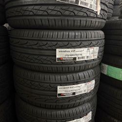 215/45/17 Hankook V2 4 New Tires Installed And Balanced 