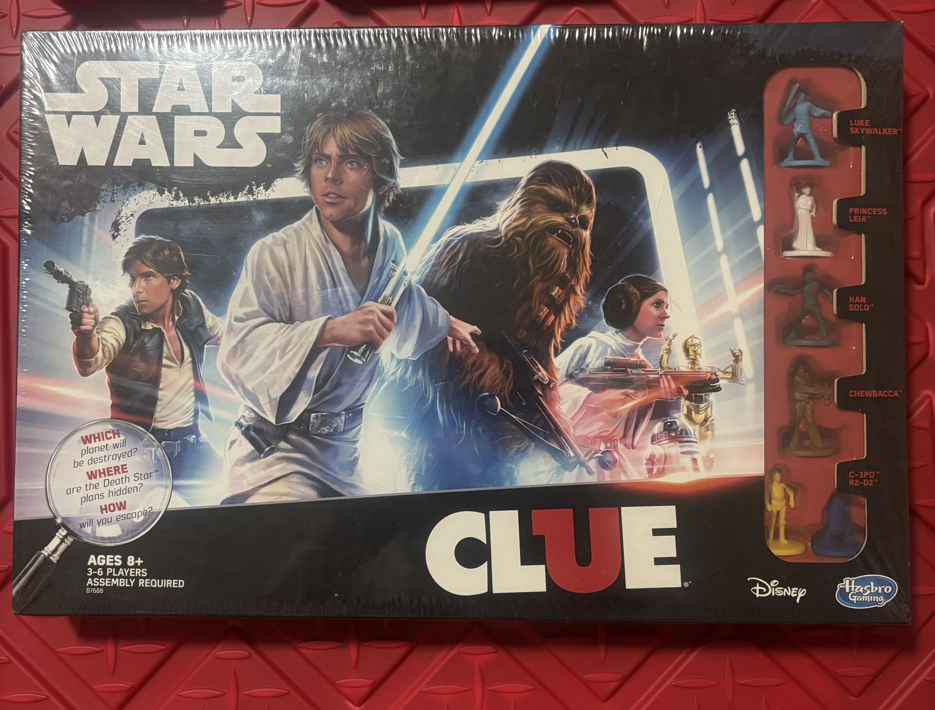Stars Wars Clue Board Game