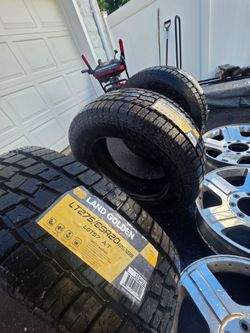 F250 F350 Set of 4 New Tires and Rims