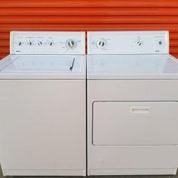Very Heavy Duty!!! Top Of The Line!!! Super Large Capacity, Kenmore 90 Series Washer and Matching Gas Dryer!!! Must See To Appreciate!!!