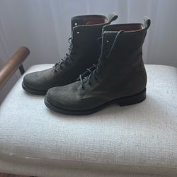 Women’s Frye Suede Olive Boots