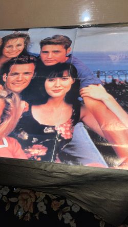 Beverly Hills 90210 Cast Vintage Poster TV Show 1991 $30