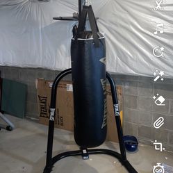 Punching Bag With Stand And Speed Ball