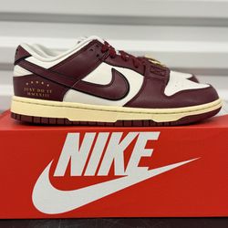 Nike Dunk Low SE “Just Do It/Sisterhood/Team Red” Size 7M/8.5W (Brand New)