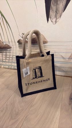 Brand new Stonehenge Jute Tote Bag