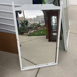 Mirror W/ Wood Frame