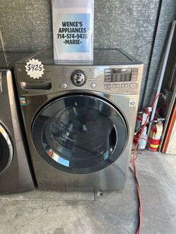 LG FRONT LOAD GAS DRYER