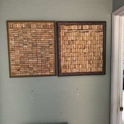 Cork Board Frames Made Of Wine Corks! $5/each
