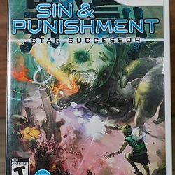 Sin And Punishment Star Successor CIB Complete In Box W/ Manual Nintendo Wii 