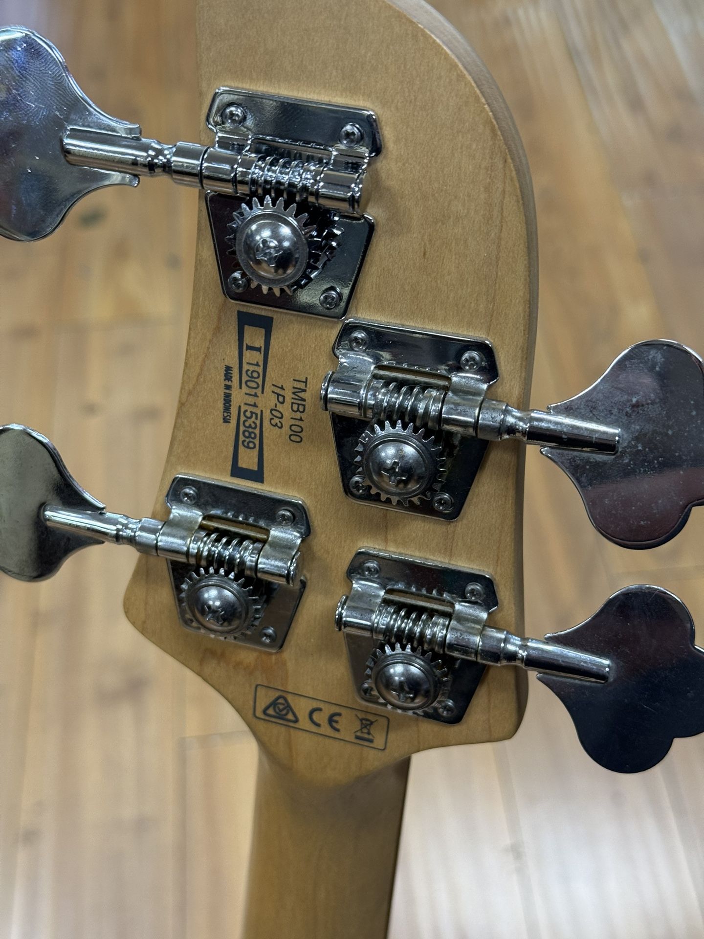 Ibanez TMB100 Electric Bass Guitar White