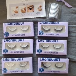 Lash Buddy 7 Pairs Plus Extra Bands NEW
