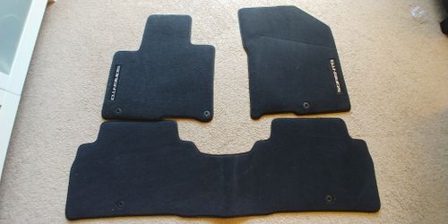 Floor mats 2017 Kia Sorento