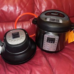 INSTANT POT VIVA60 & AIRFRYER LID BUNDLE 