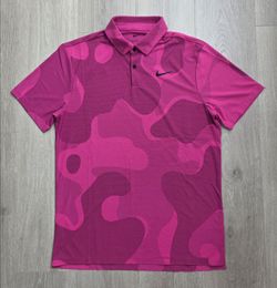 Nike Dri-FIT ADV Tour Camo Golf Polo DR5312-610 Men's Size Medium NWT MSRP $105 ⛳️