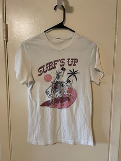 Surf's Up Skeleton Graphic Tee