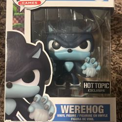 Werehog funko pop, hot topic exclusive