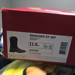 Wolverine Work Boots Steel Toe Water Proff 