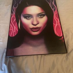 Framed Maddy Perez Painting 