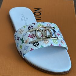 L Vuitton Flats Size 7.5/8