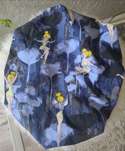 Tinker bell print scrub hat