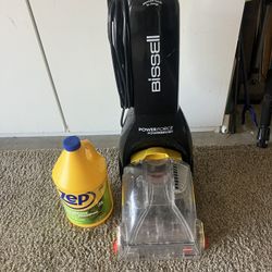 Carpet Cleaner BISSELL Power force With Shampoo concentrate 