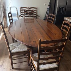 Wooden Kitchen Table 