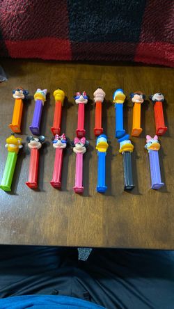 Pez Dispenser Disney Lot of 15 Vintage