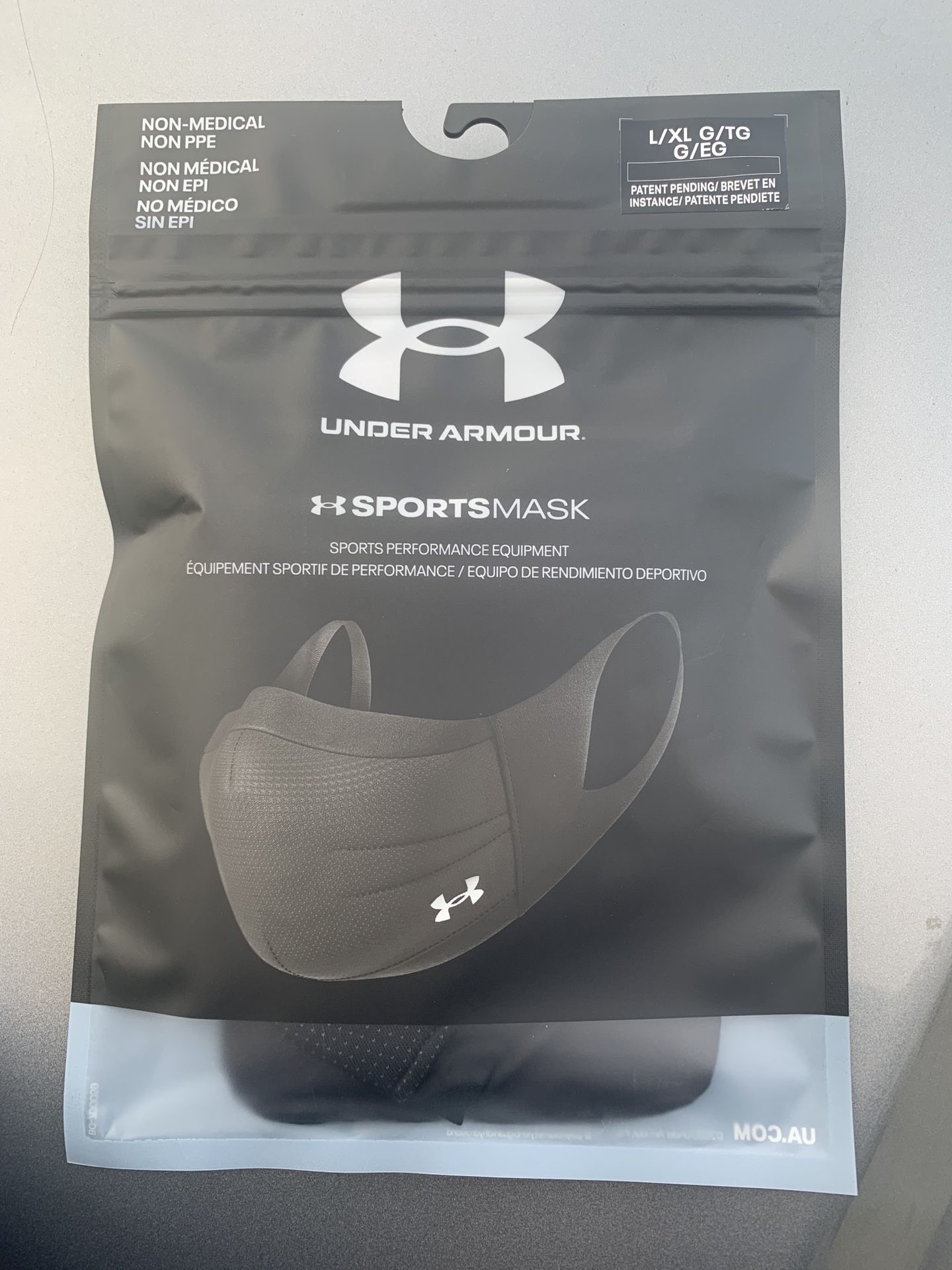 Under Armour UA Sports Face Mask Black Large/XL Athlete