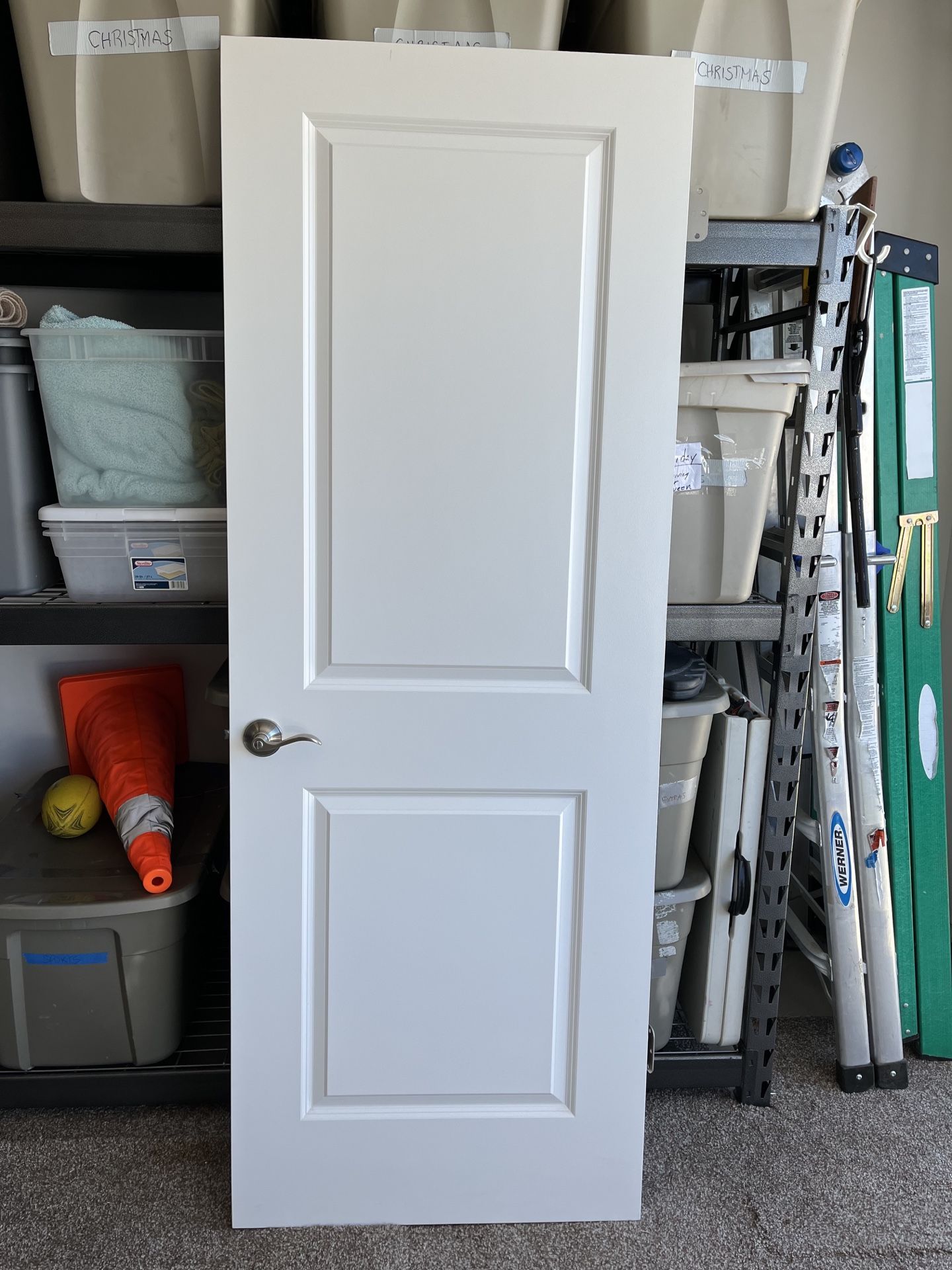 Square Hollow Core Molded Composite Door 30x80 inches
