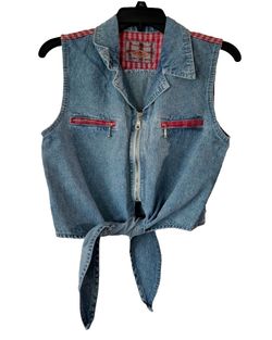 Revolt Certified Denim Vest - Size M