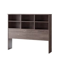 ID USA Furniture Twin Size HeadBoard 41"L x 8"W x 39"H - Dark Taupe