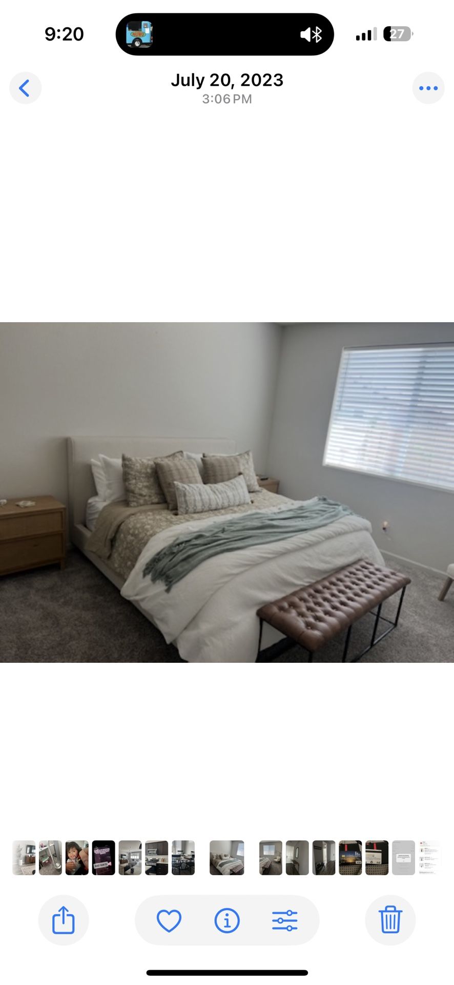 Bed frame Night Stands
