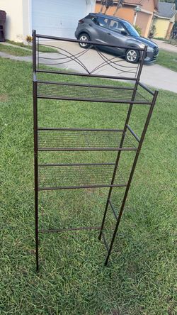 Dark Bronze Shelving Rack