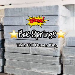 Box Springs Twin Full Queen King Box Spring 