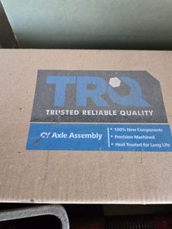 Cv Axle Assembly