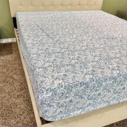 Cal King Bed Frame with Mattress 