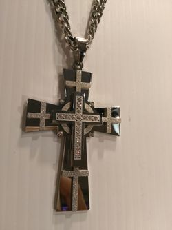 Stainless steel chain and charm original