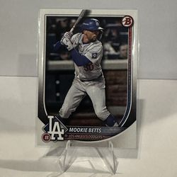 2025 Bowman Mookie Betts #16 Dodgers