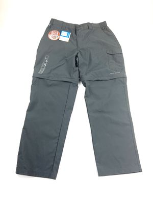 Photo Columbia Men's M PFG Performance Fishing Gear Outdoor Nylon Cargo Pants Gray Size 36/30