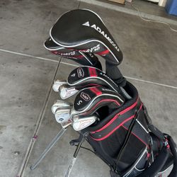 Adams Golf Clubs Set Men’s Right Handed With Bag 