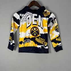 Denver Nuggets NBA Kids 6 Pullover Hoodie Graphic
