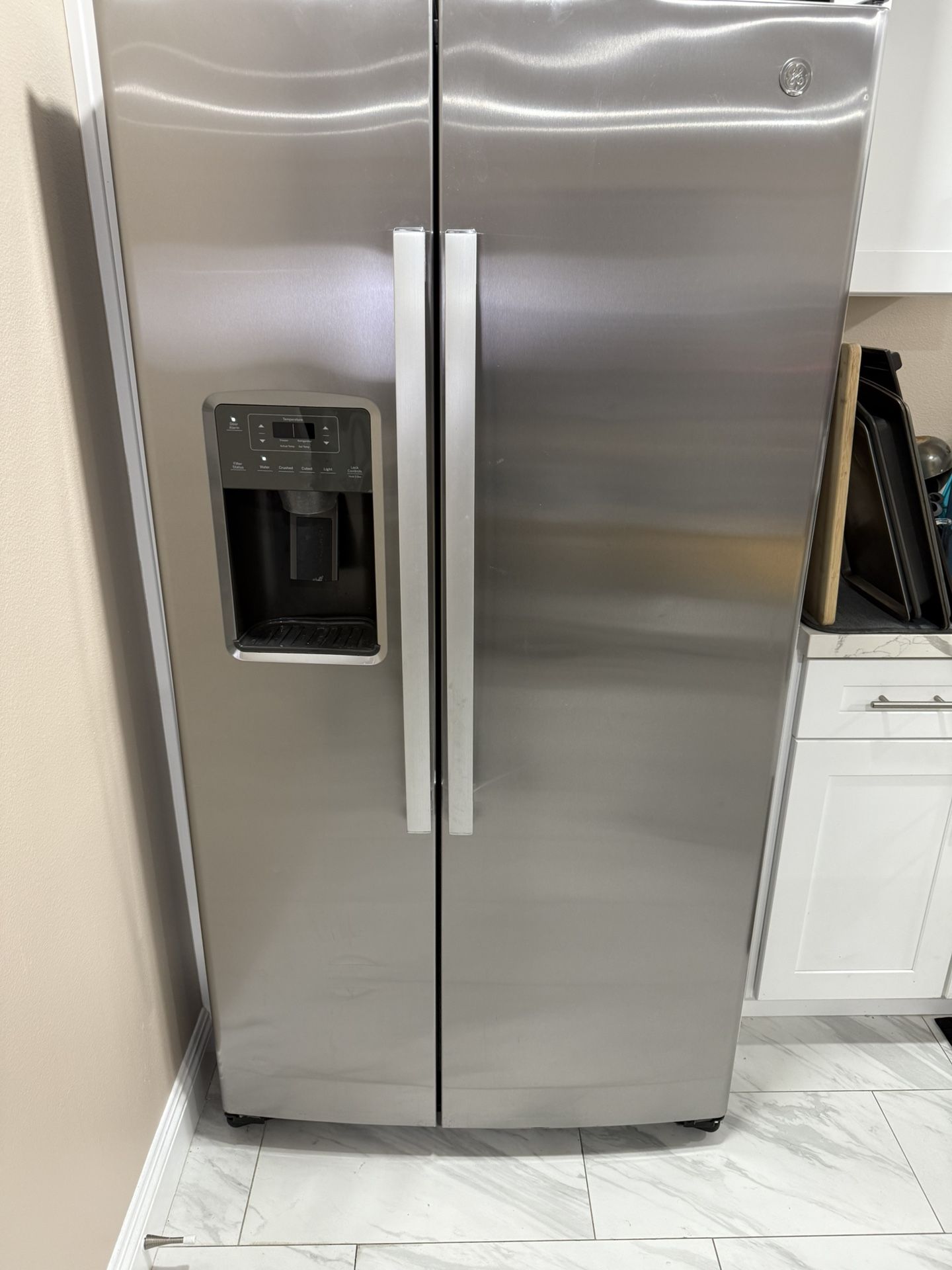 GE fridge stainless Steel