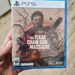 The Texas Chain Saw Massacre Ps5 PlayStation 5 Brand New Factory Sealed