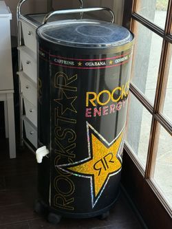 Rockstar Rolling Ice Chest $50 obo