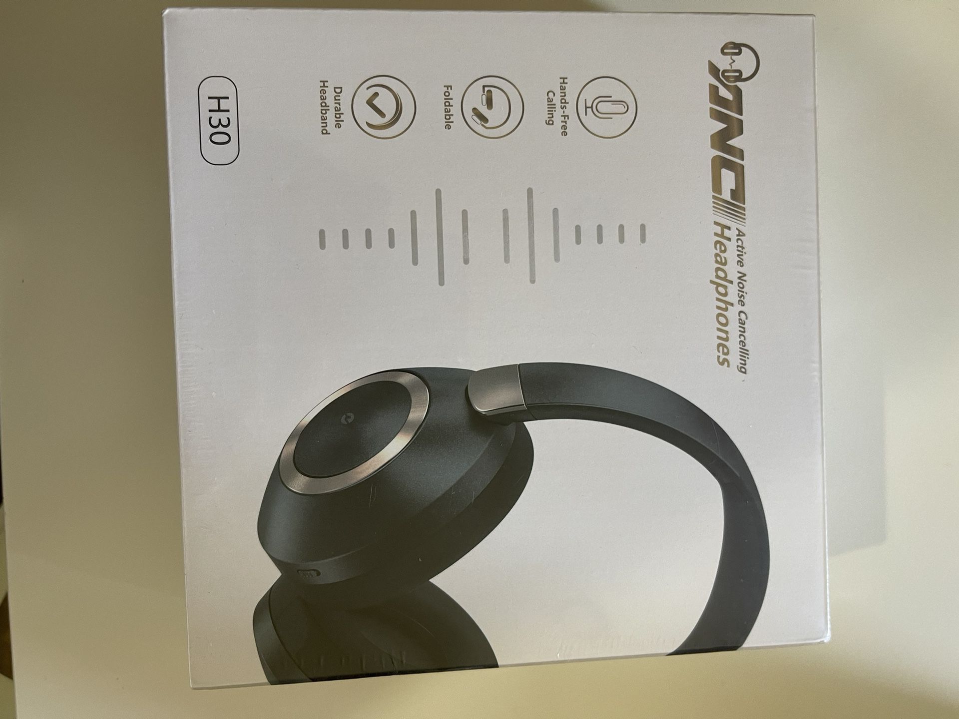 Active Noise Cancelling Headphones, 100H Playtime Headphones 